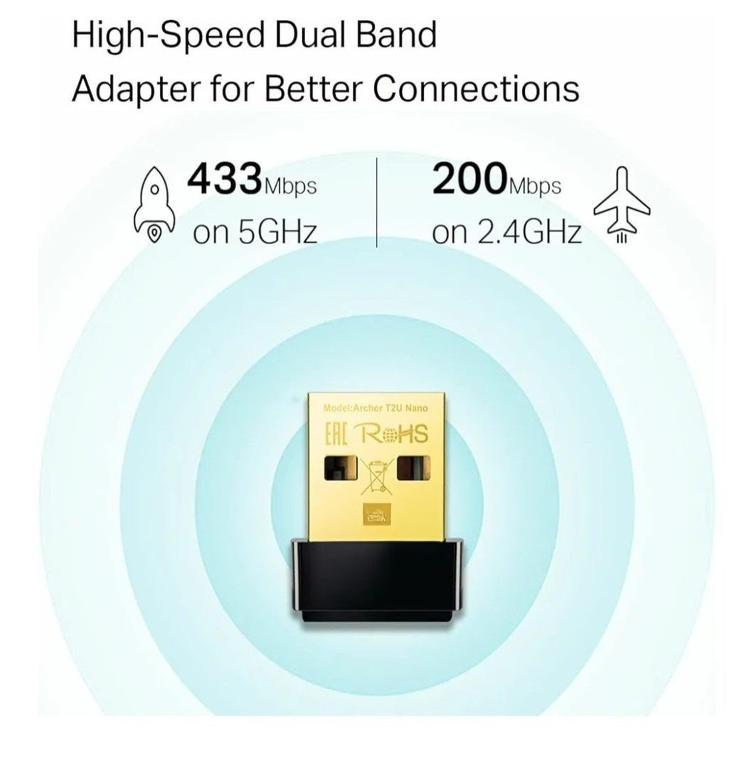Dell compatible AC600 USB WiFi Adapter