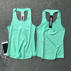 Women Yoga Top Gym Sports Vest Sleeveless Shirts Tank Tops Sport Top Fitness Women Running Clothes Singlets
