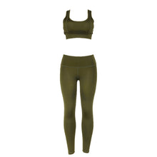 Women's Sports Suits: Vest Tank Top Sports Activewear Clothing Sets Gym Long Trousers Outfit Set